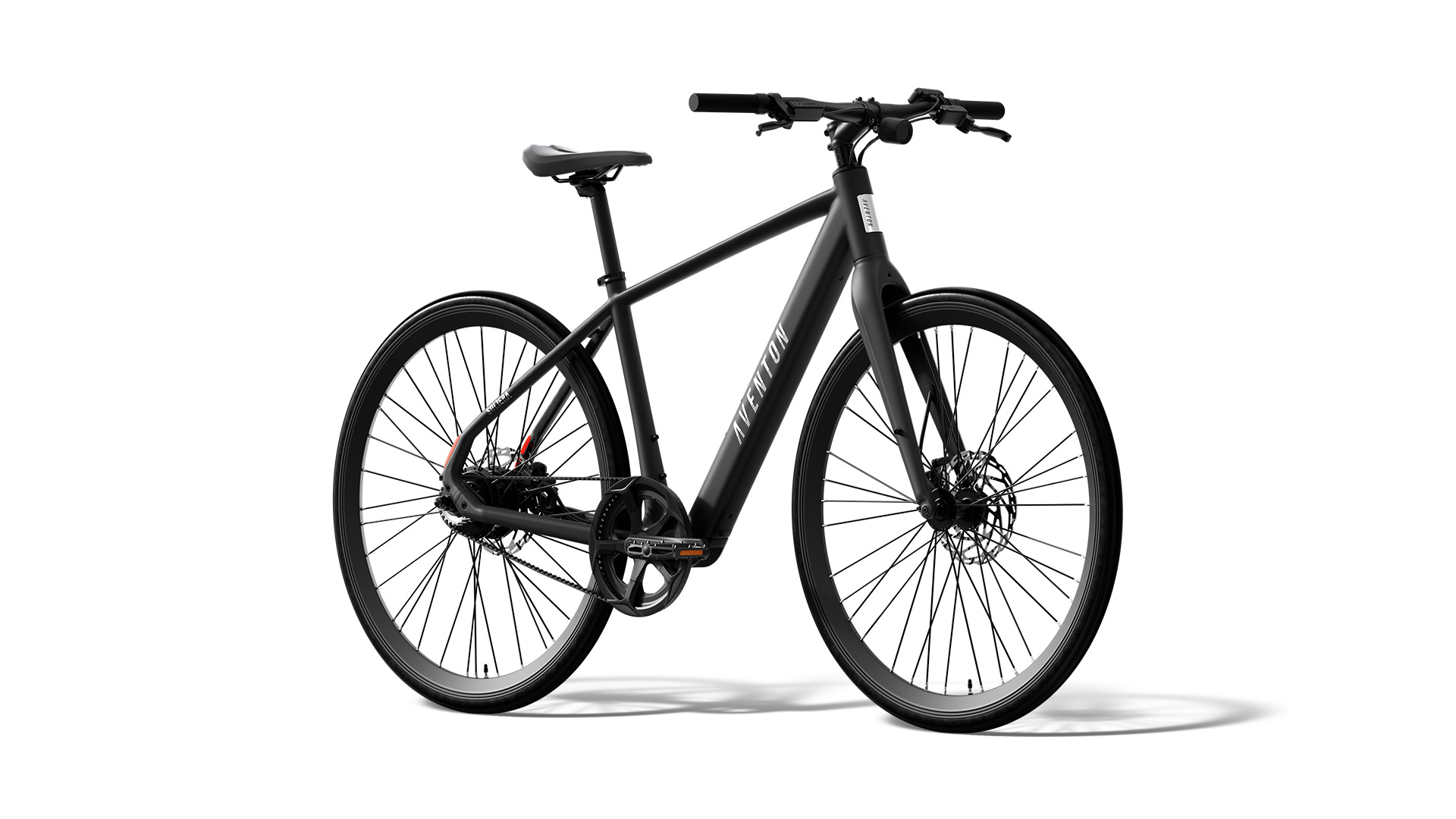 Aventon Soltera 3 ADV, e-bike urbana liviana, fotografía oficial de estudio